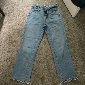 Zara straight jeans
